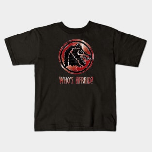 Who's Afraid (Metallic version) Kids T-Shirt